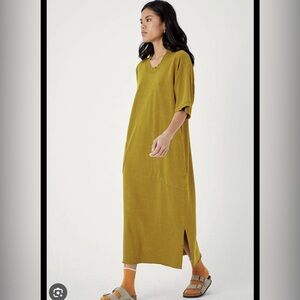 Made in CA Organic cotton jersey dress slow fashion